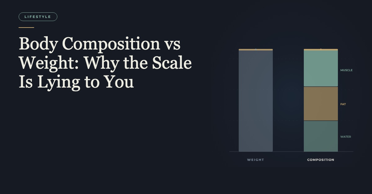 Body composition vs weight for women