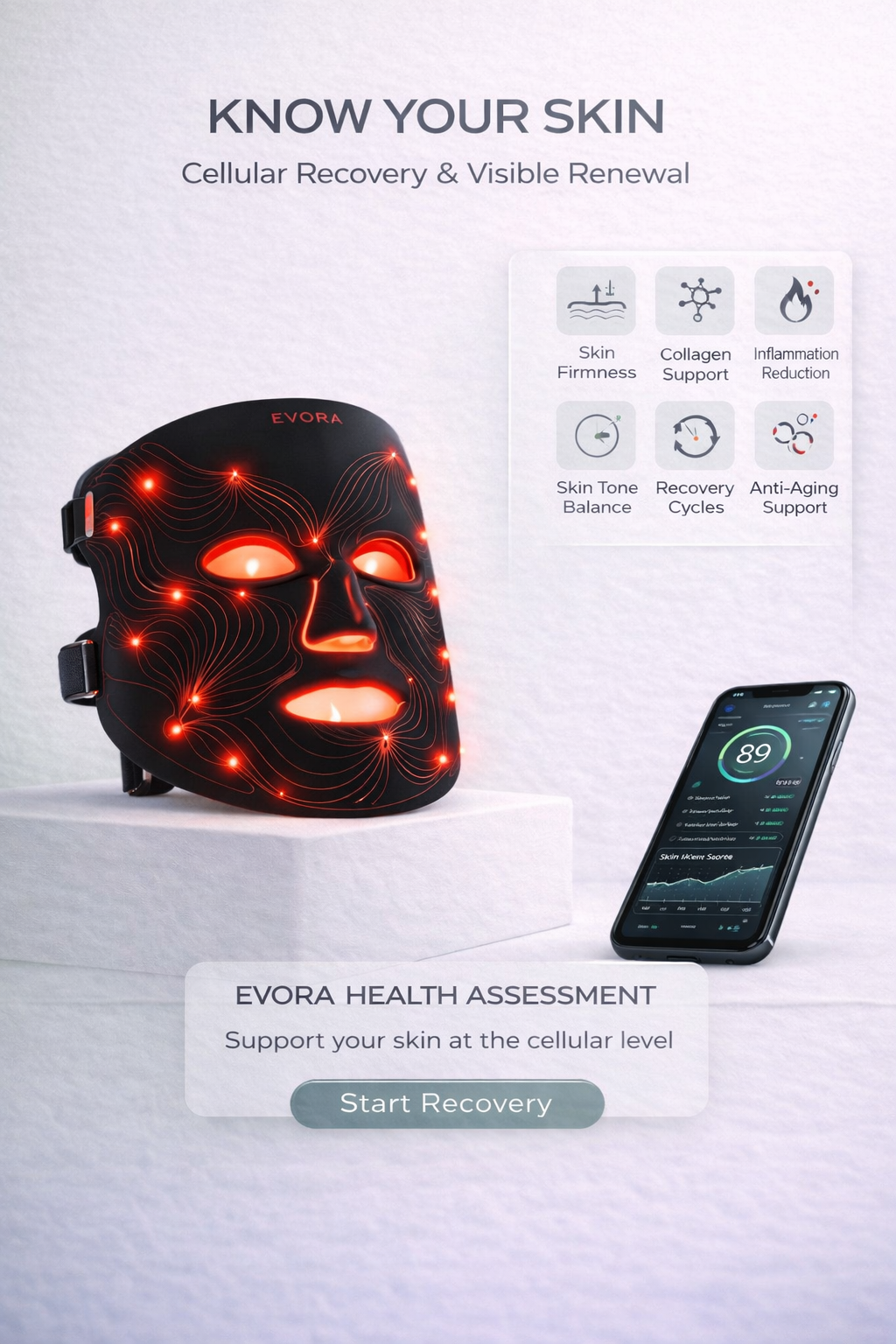 Evora LED Mask